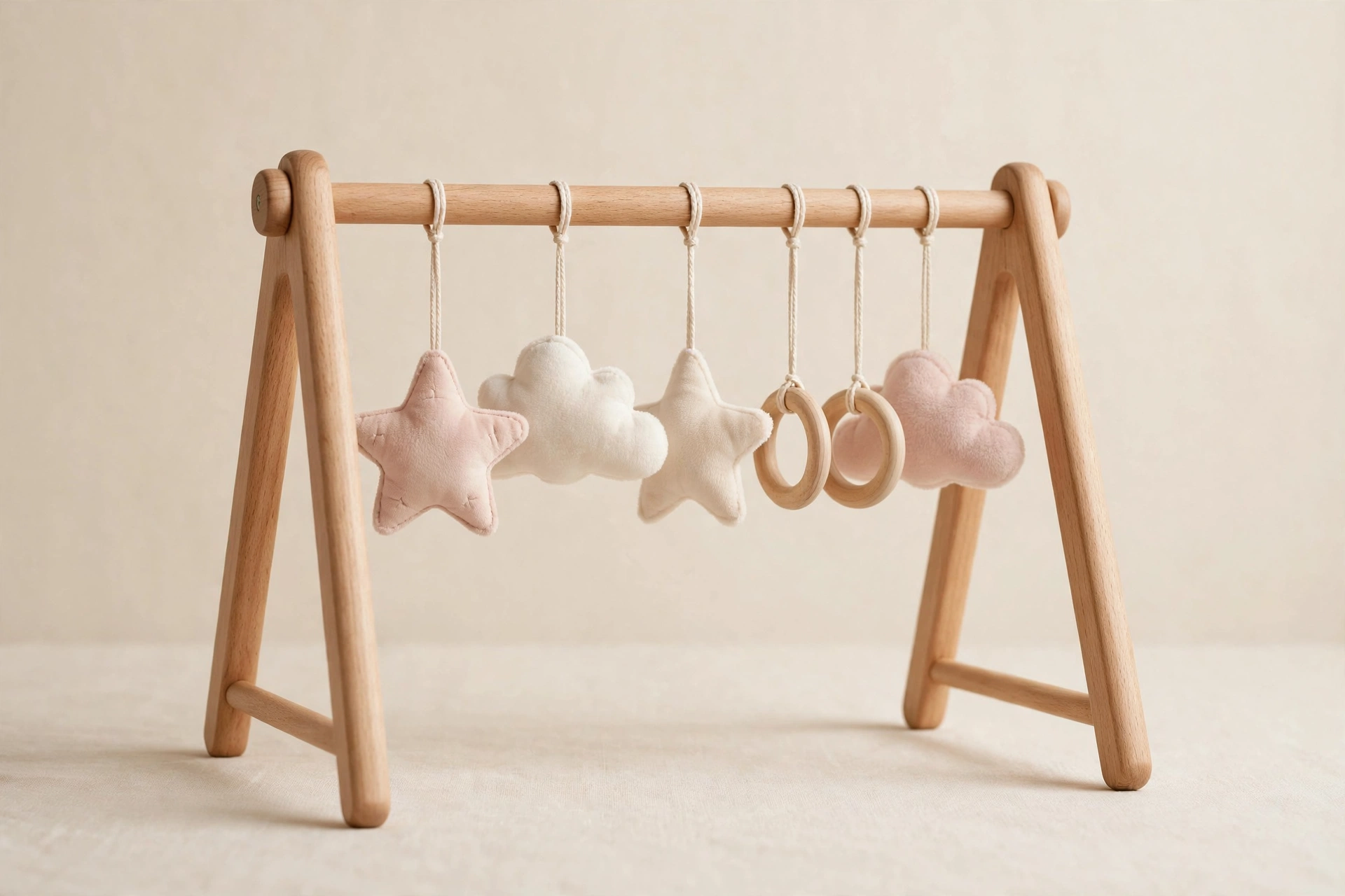 Wooden Baby Activity Gym
